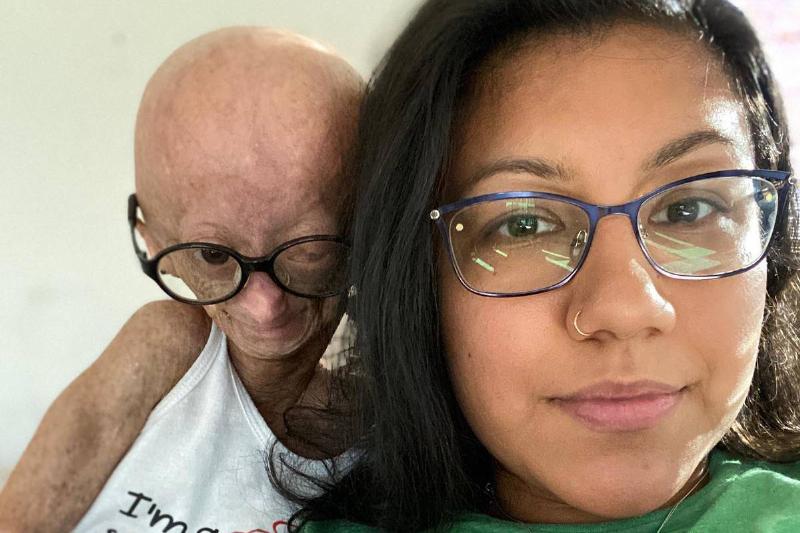Adalia and her mom take a selfie Adalia and her mom take a selfie with glasses on