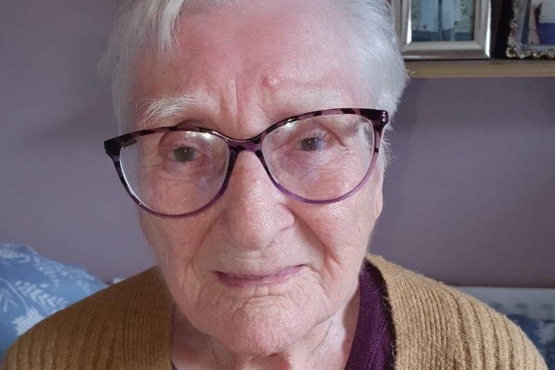grandma with glasses 