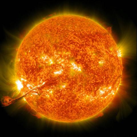 solar flare expanded