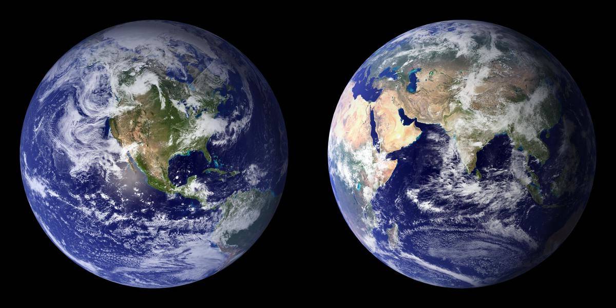 planet-earth-with two earths beside eachother