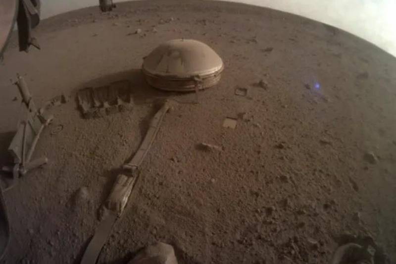 NASA Mars InSight lander Image from space