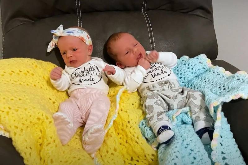Babies Lydia and Timothy were born after their embryos were frozen for nearly 30 years.