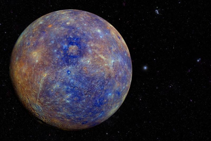 The planet Mercury.