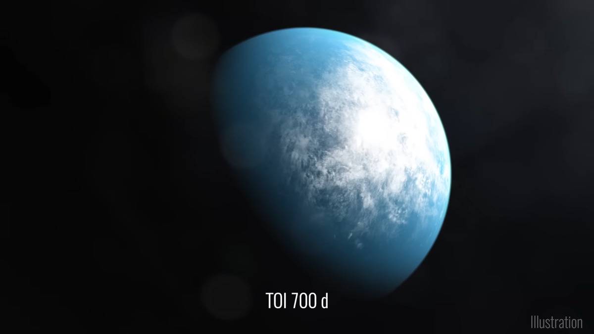 An Illustration of TOI 700 d.