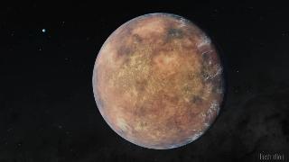 An Illustration of TOI 700 e.