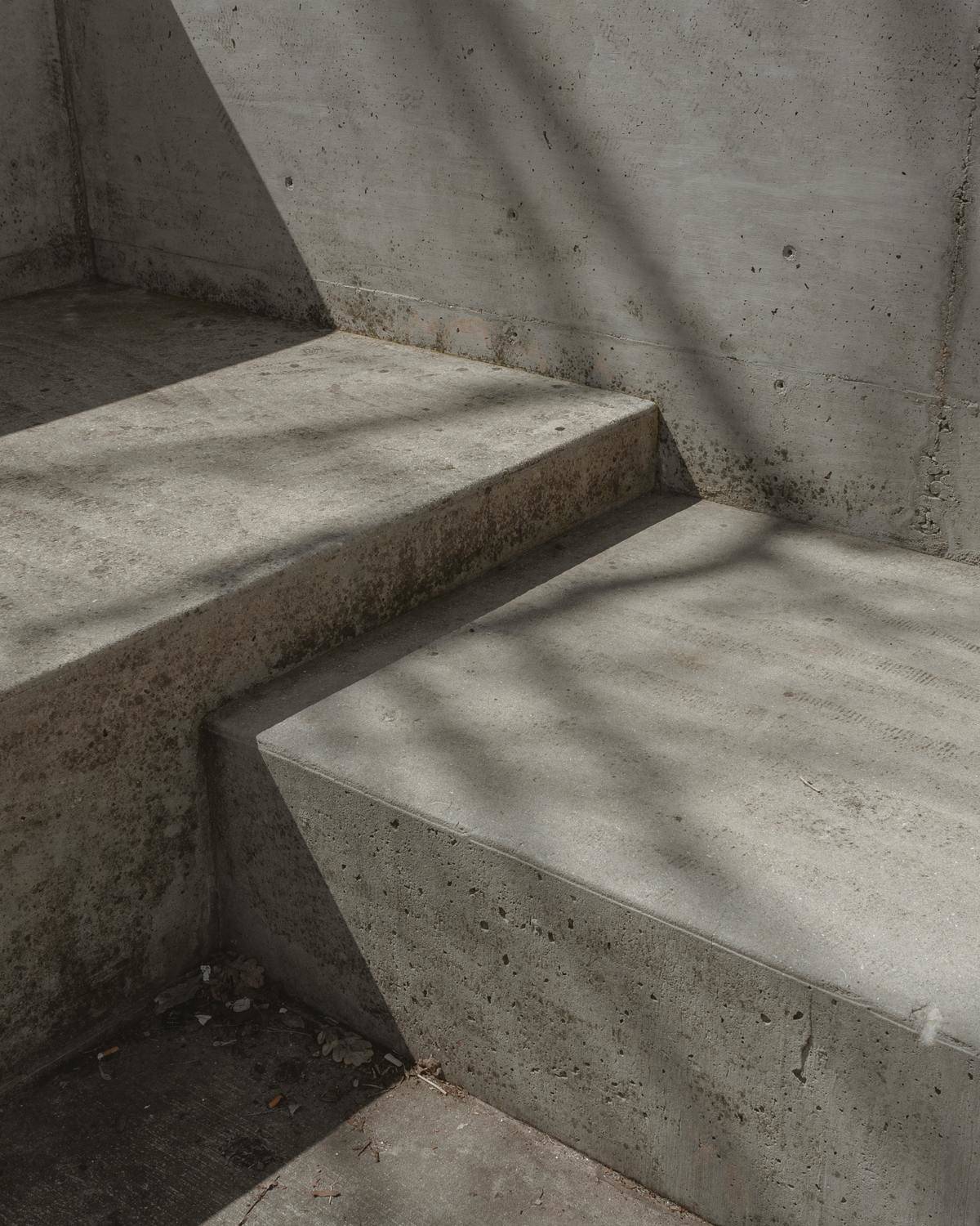 Concrete steps.