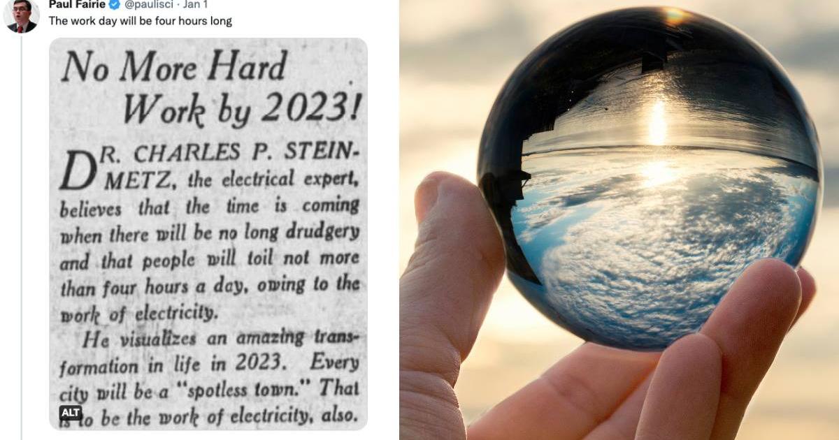 'Experts' From 1923 Made Predictions About Life In 2023—Some Are Eerily