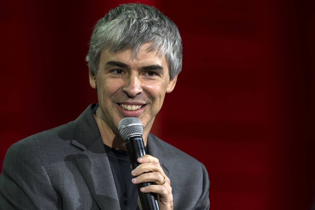 Larry Page, co-founder of Google Inc. and chief executive officer of Alphabet Inc., speaks during the 2015 Fortune Global Forum in San Francisco, California, U.S., on Monday, Nov. 2, 2015.