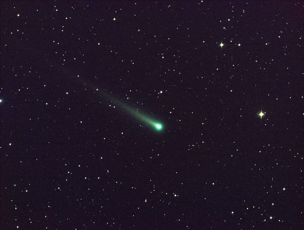 A photo of Comet ISON from 2017.