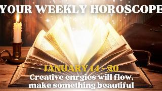 A large book that's open, pages fanning, golden sparkles and magic erupting from the center. There's text that reads, 