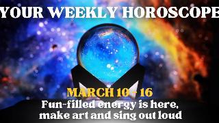 A glass orb in an angular holder refracting the space image being projected into it. There's text that reads, 