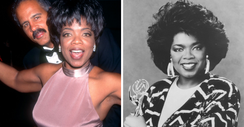Young Oprah images from the 90s