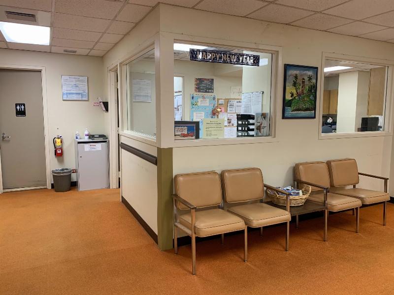 waiting room in hospital