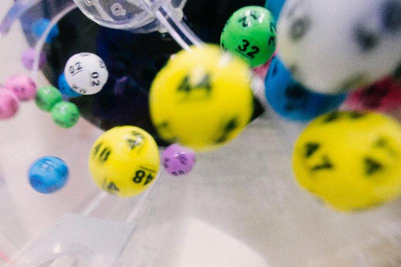 lottery numbers spinning