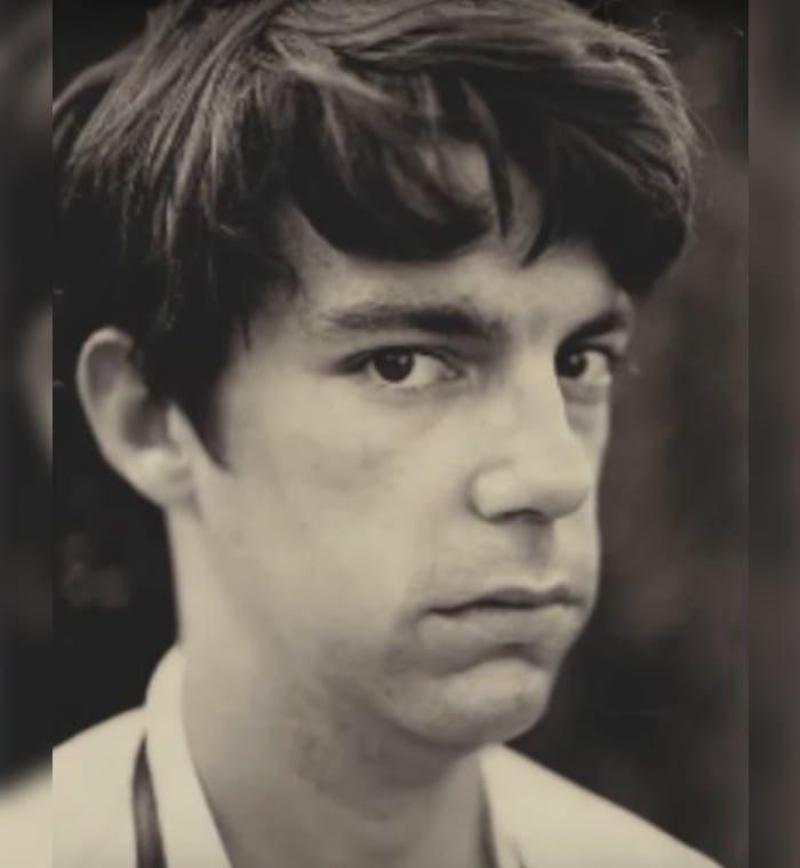 black and white profile photo of young Prentiss