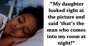 split images of sleeping little girl on the left and text on the right that says:  